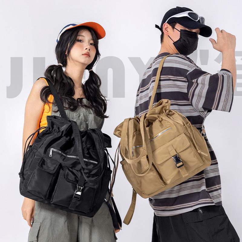 Multifunctional Backpack Oxford Handbag Drawstring Large Capacity Shoulder Bag Student School Bag хаки
Multifunctional Backpack Oxford Handbag Drawstring Large Capacity Shoulder Bag Student School Bag хаки