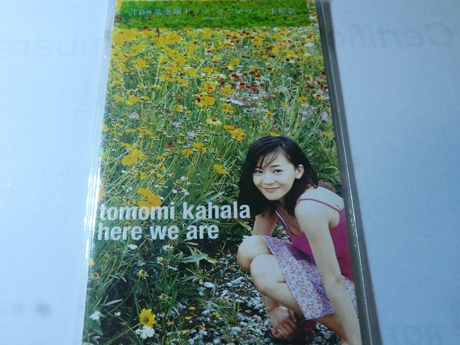 CD TOMOMI KAHARA; TETSUYA KOMURO - here we are WPD69192 WEA Japan 1998 Japan Dance & Electronica Used
CD TOMOMI KAHARA; TETSUYA KOMURO - here we are WPD69192 WEA Japan 1998 Japan Dance & Electronica Used