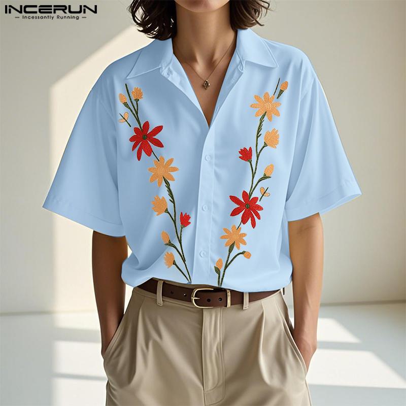 INCERUN Summer Men Lapel Neck Short Sleeve Floral Print Buttons Casual Shirts M абрикосовый
INCERUN Summer Men Lapel Neck Short Sleeve Floral Print Buttons Casual Shirts M абрикосовый