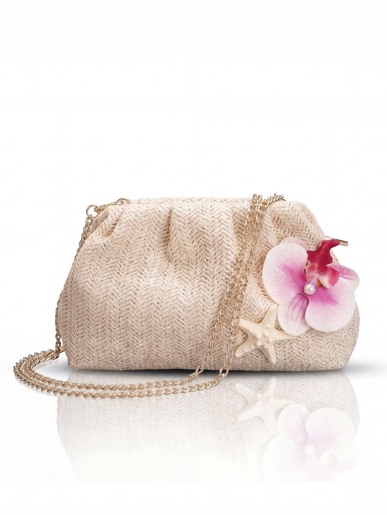 straw women s chain shoulder messenger dinner bag cloud bag shell flower leisure
straw women s chain shoulder messenger dinner bag cloud bag shell flower leisure