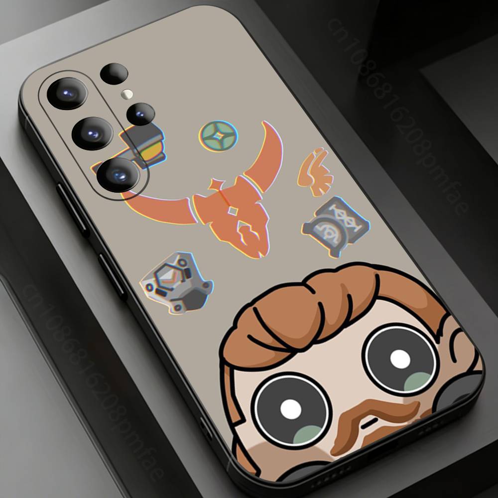 Cartoon V-Valorant Phone case for Samsung Galaxy S24,25,26,23 22,21,S20 Plus Ultra FE soft fundas cases Samsung S25Plus
Cartoon V-Valorant Phone case for Samsung Galaxy S24,25,26,23 22,21,S20 Plus Ultra FE soft fundas cases Samsung S25Plus