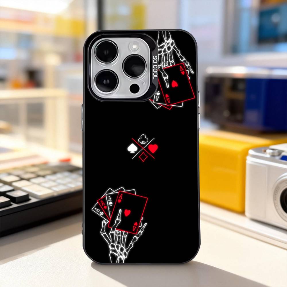 Poker Ace of Spades For iPhone 17,16,15,14,13,12,11,Pro,Max,Plus,E,Air,Mini Anti Fall Black Matte Hard Bumper Phone Case iPhone16promax
Poker Ace of Spades For iPhone 17,16,15,14,13,12,11,Pro,Max,Plus,E,Air,Mini Anti Fall Black Matte Hard Bumper Phone Case iPhone16promax