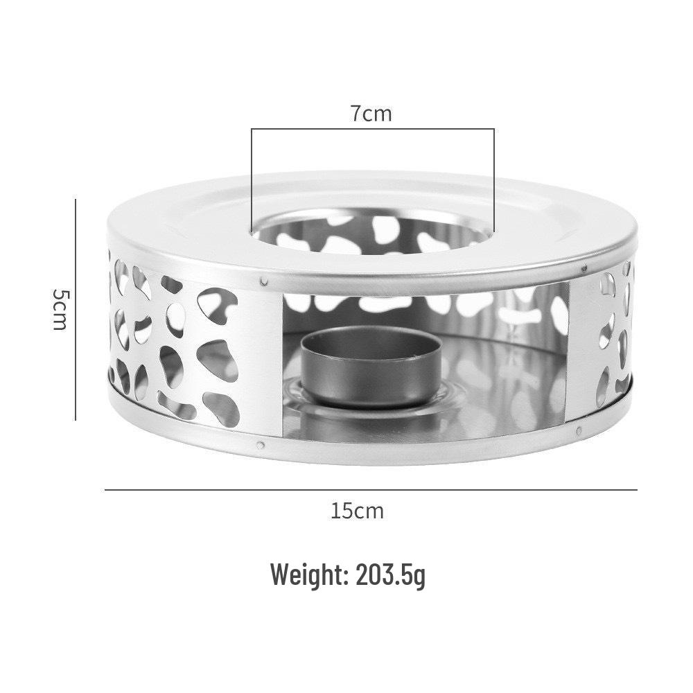Stainless Steel Retro Teapot Set with Candle Warmer and Heat-Resistant Tea Brewing Stove.
Stainless Steel Retro Teapot Set with Candle Warmer and Heat-Resistant Tea Brewing Stove.