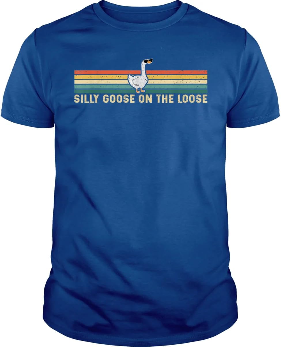 Silly Goose on The Loose T Shirt - Funny Retro Vintage Cotton Shirt for Mens & Women Short Sleeve Crew Neck Soft Fitted Tee 5XL різнокольоровий
Silly Goose on The Loose T Shirt - Funny Retro Vintage Cotton Shirt for Mens & Women Short Sleeve Crew Neck Soft Fitted Tee 5XL різнокольоровий