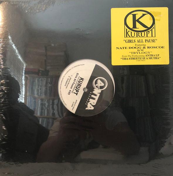 12inch Record KURUPT - Girls All Pause ANTRA1211 Antra Records 1999 US Rap & Hip-Hop/R&B Used
12inch Record KURUPT - Girls All Pause ANTRA1211 Antra Records 1999 US Rap & Hip-Hop/R&B Used