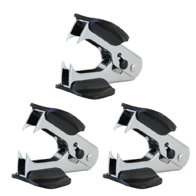 3Pcs Professional Portable Staple Remover Ergonomic Handle Metal Staple Puller Extractor Tool For School Office Supplies чорний
3Pcs Professional Portable Staple Remover Ergonomic Handle Metal Staple Puller Extractor Tool For School Office Supplies чорний