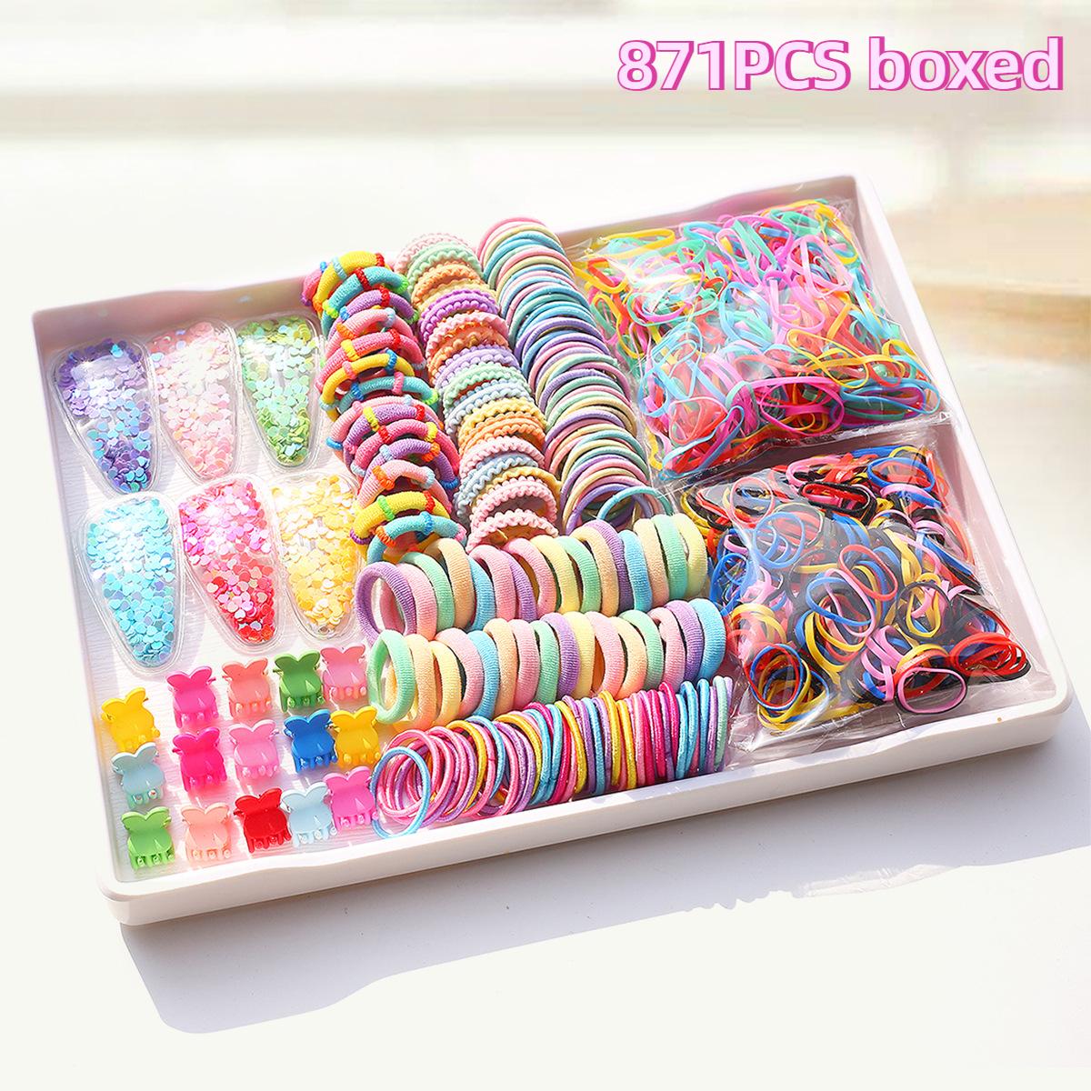 1245PCS Ultimate Hair Styling Kit - Ассорти из эластичных резинок для волос, резинок для волос в стиле минимализма, держателей для хвостиков, резинок для волос, одноразовых резинок Style 6
1245PCS Ultimate Hair Styling Kit - Ассорти из эластичных резинок для волос, резинок для волос в стиле минимализма, держателей для хвостиков, резинок для волос, одноразовых резинок Style 6