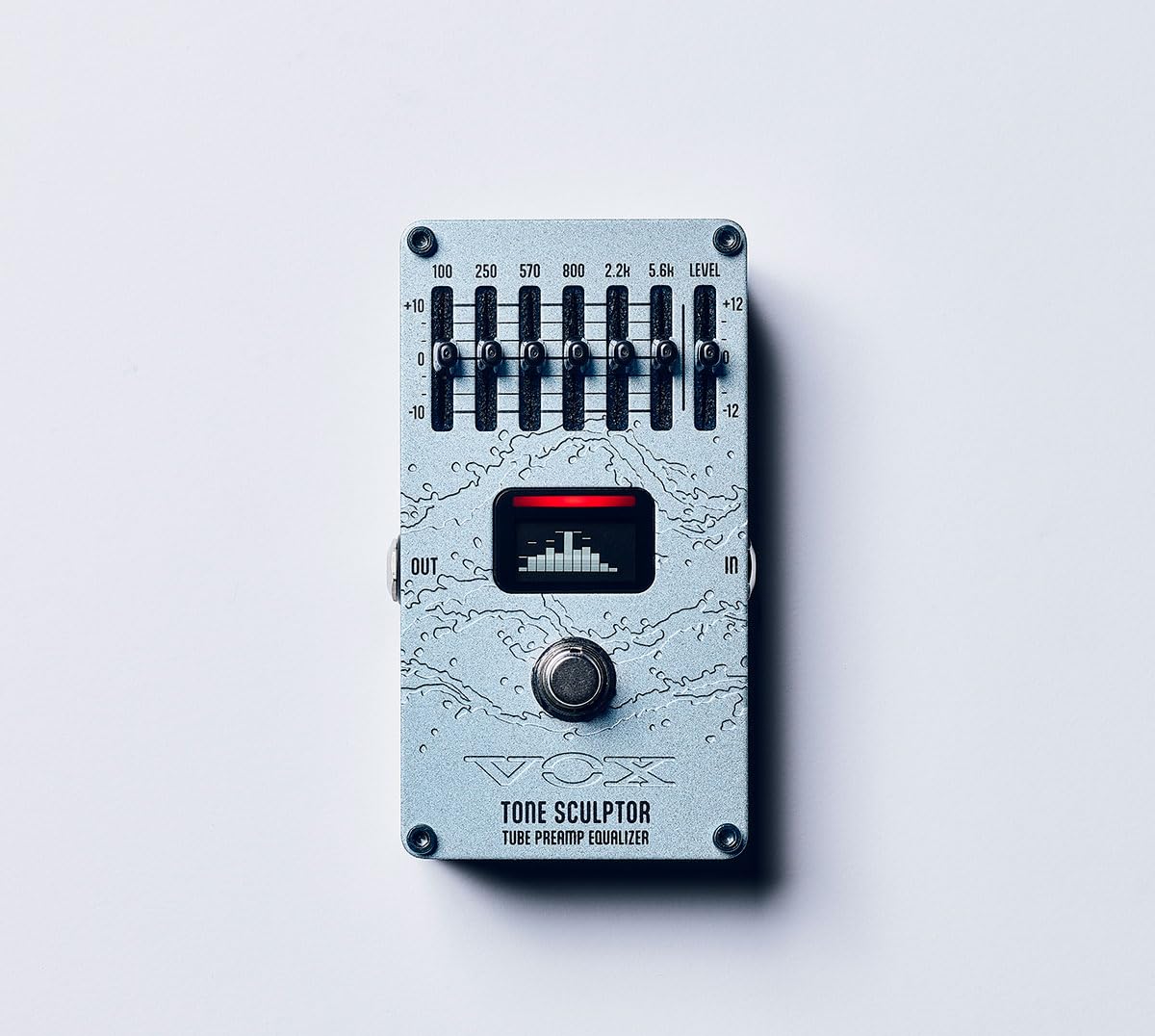 VOX Guitar Compact Effector TONE SCULPTOR Графический эквалайзер Nutube EquippedVacuum TubeValvenergy 2nd VE-TS
VOX Guitar Compact Effector TONE SCULPTOR Графический эквалайзер Nutube EquippedVacuum TubeValvenergy 2nd VE-TS