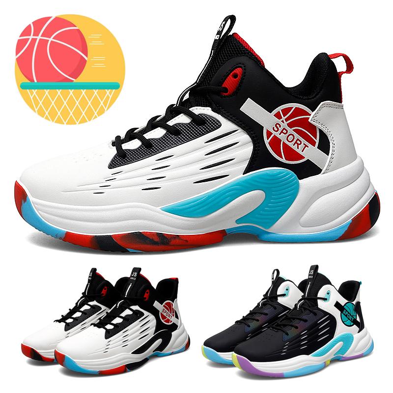 Colorful Men s Basketball Shoes Outdoor High-top Breathable Basketball Training Shoes 35-45 Yards Parent-child Sports Shoes
Colorful Men s Basketball Shoes Outdoor High-top Breathable Basketball Training Shoes 35-45 Yards Parent-child Sports Shoes