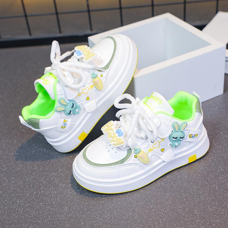 2025 Kids Cartoon Leather Skate Shoes - Breathable, Versatile Flats for Boys & Girls, Spring/Autumn Size 34 (Inner Length 20.5 cm) жовтий/зелений
2025 Kids Cartoon Leather Skate Shoes - Breathable, Versatile Flats for Boys & Girls, Spring/Autumn Size 34 (Inner Length 20.5 cm) жовтий/зелений