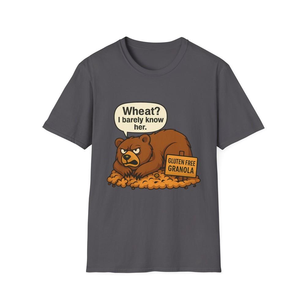 Unisex Softstyle Funny Anti-Bread Bear T-Shirt Gluten Free Pun Cartoon Tee XL
Unisex Softstyle Funny Anti-Bread Bear T-Shirt Gluten Free Pun Cartoon Tee XL