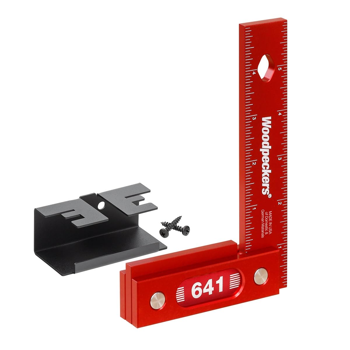 Woodpeckers Precision Woodworking Made in Features Pack Metric Shoulder Laser Engraved Square, 150mm, Aluminum, USA, Square, Self-Standing, Lip,
Woodpeckers Precision Woodworking Made in Features Pack Metric Shoulder Laser Engraved Square, 150mm, Aluminum, USA, Square, Self-Standing, Lip,