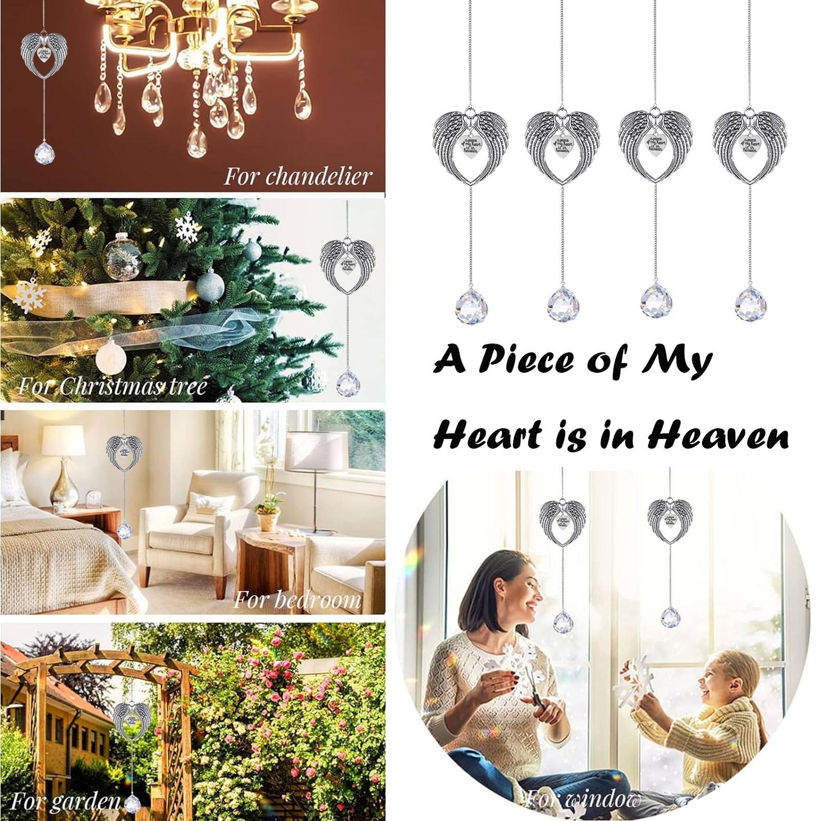 Angel Wing Hangs Wing Transparent Crystal Pendant Christmas Ornament Christmas Stained Glass wing Window Hangings 40X6.5cm серебряный
Angel Wing Hangs Wing Transparent Crystal Pendant Christmas Ornament Christmas Stained Glass wing Window Hangings 40X6.5cm серебряный