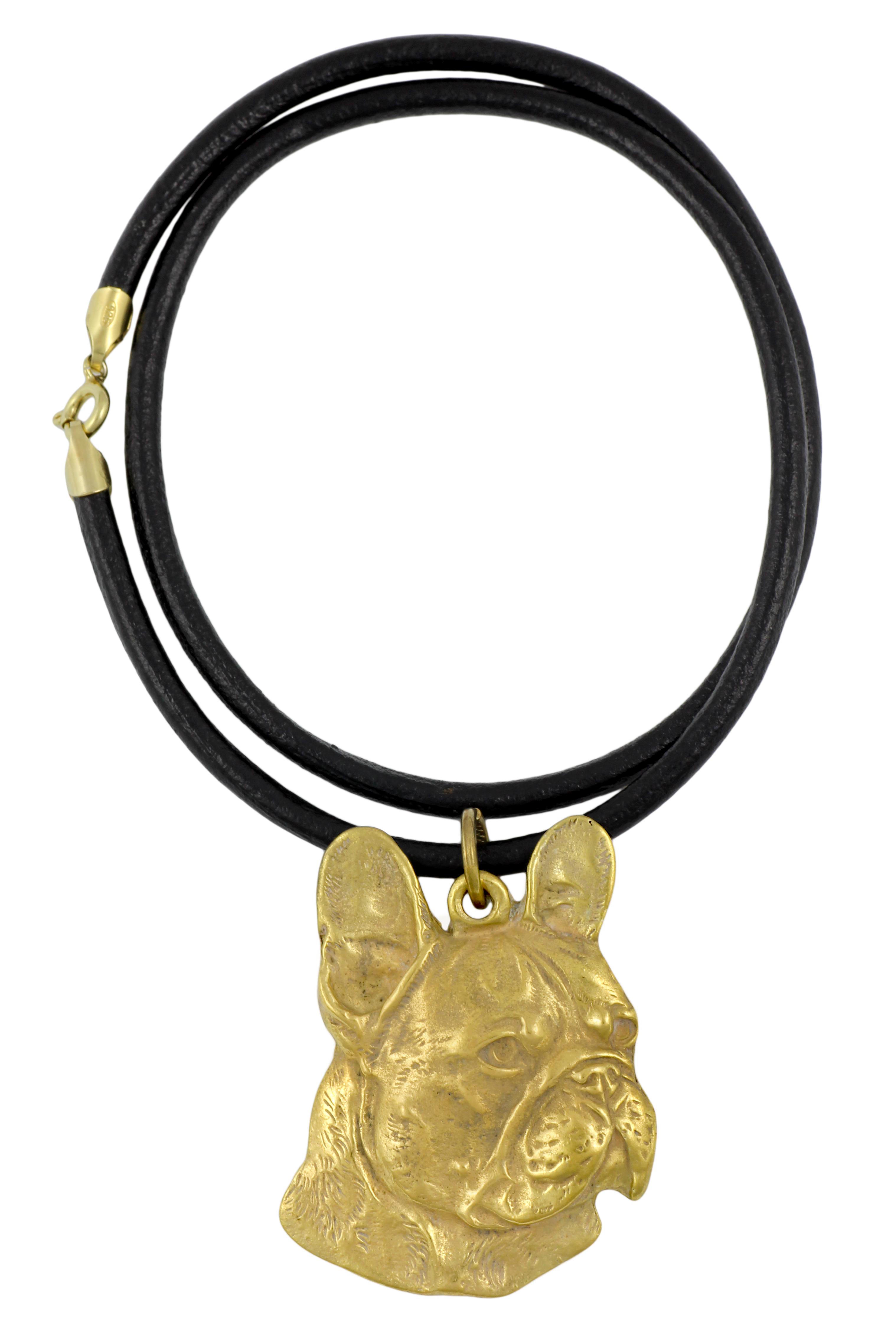 French Bulldog, Frenchie I - necklace with a dog in a gift box, gold-plated pendant for a dog lover, striking jewelry by Art-Dog
French Bulldog, Frenchie I - necklace with a dog in a gift box, gold-plated pendant for a dog lover, striking jewelry by Art-Dog