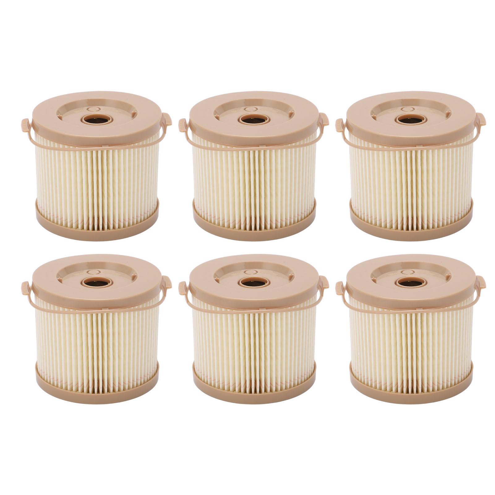 6 Pcs Fuel Filter Water Separator Oil Water Filter Kit Replacement for RACOR 2010PM‑OR 500FG білий
6 Pcs Fuel Filter Water Separator Oil Water Filter Kit Replacement for RACOR 2010PM‑OR 500FG білий