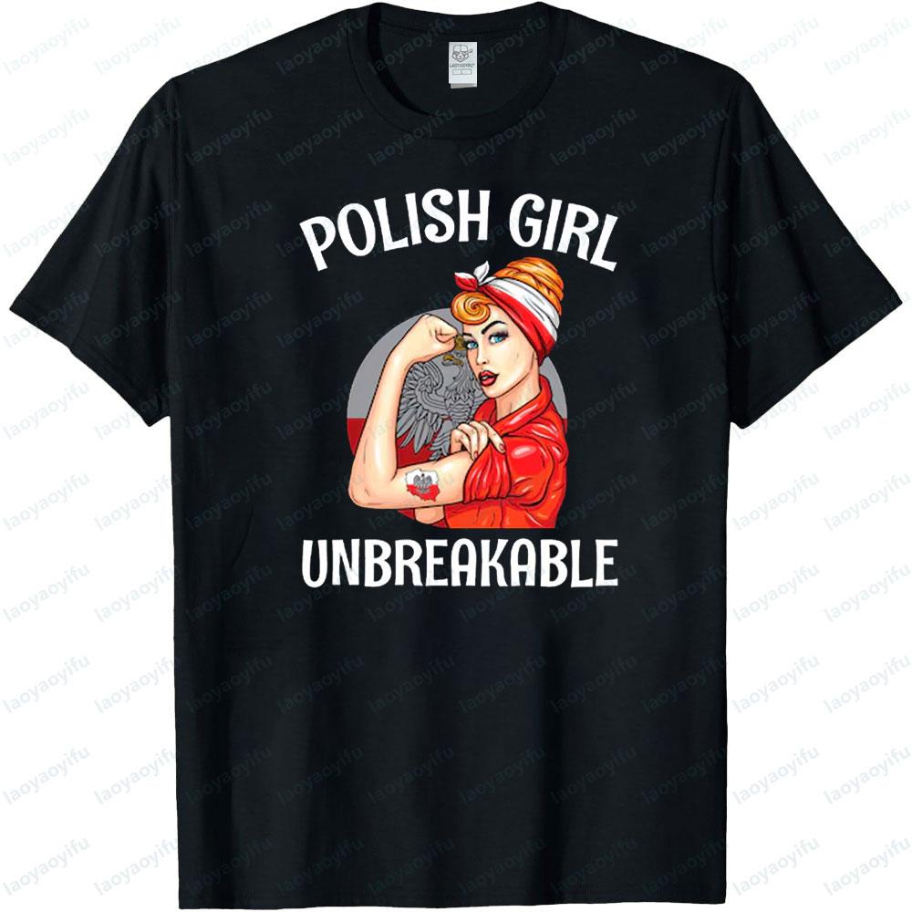 Polish Girl Unbreakable TShirt Heritage Poland Flag Gift Shirt Cool Gift Idea for Women Mom Wife Clothing Daily Life Casual Tee 4XL
Polish Girl Unbreakable TShirt Heritage Poland Flag Gift Shirt Cool Gift Idea for Women Mom Wife Clothing Daily Life Casual Tee 4XL