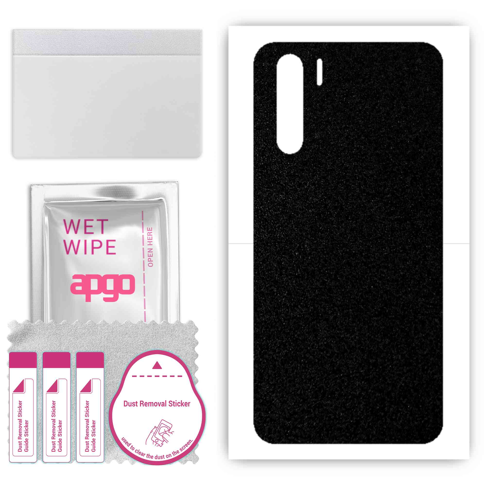 apgo Protective Skin Sticker for the back compatible with Oppo A91, Wrap Film, Foil, Vinyl - Pattern Matte Black
apgo Protective Skin Sticker for the back compatible with Oppo A91, Wrap Film, Foil, Vinyl - Pattern Matte Black
