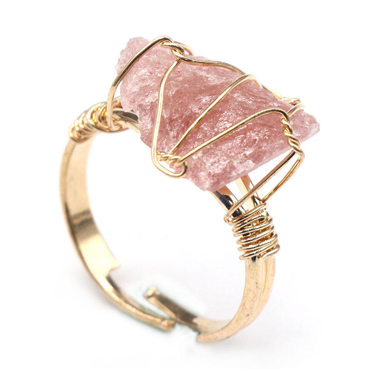 1Pc Opening Rings, Natural Stone Quartz Citrine Fluorite Amethyst Gemstone Ring, Adjustable Rings for Women Men Jewelry Craft Gifts CDN 10
1Pc Opening Rings, Natural Stone Quartz Citrine Fluorite Amethyst Gemstone Ring, Adjustable Rings for Women Men Jewelry Craft Gifts CDN 10