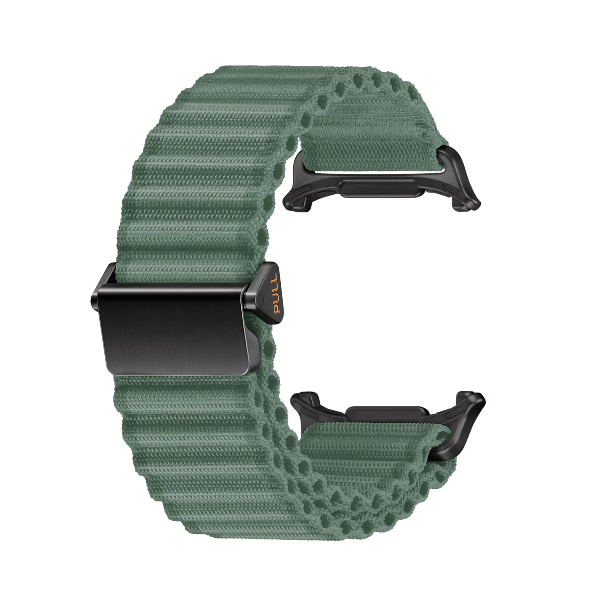 Trail Band for Samsung Galaxy Watch Ultra 47mm Nylon Loop Strap for Galaxy Watch LTE 47MM No Gaps Quick Fit Bracelet Accessories Galaxy Ultra 47mm зелений
Trail Band for Samsung Galaxy Watch Ultra 47mm Nylon Loop Strap for Galaxy Watch LTE 47MM No Gaps Quick Fit Bracelet Accessories Galaxy Ultra 47mm зелений