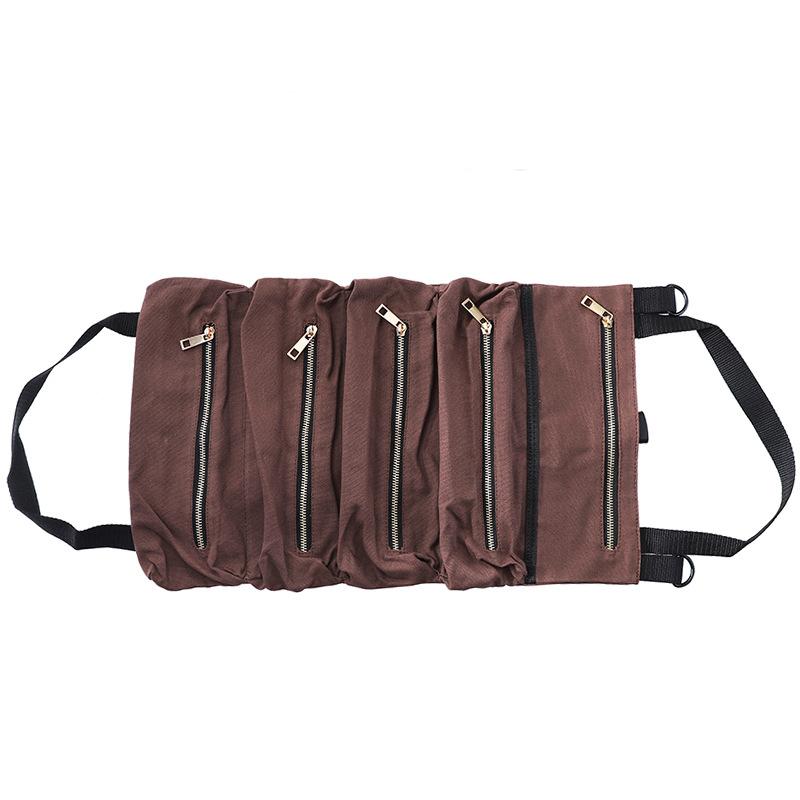 Car Tool Roll Up Bags Waxed Canvas Storage Pouch Tools Tote Sling Holder Back Seat Organizer Brown#0
Car Tool Roll Up Bags Waxed Canvas Storage Pouch Tools Tote Sling Holder Back Seat Organizer Brown#0