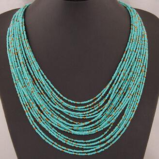 Bohemian Style Multi Layer Beaded Necklace Ethnic Tribal Inspired Handmade Jewelry for Women Adjustable Length Statement Accessory one size красный
Bohemian Style Multi Layer Beaded Necklace Ethnic Tribal Inspired Handmade Jewelry for Women Adjustable Length Statement Accessory one size красный