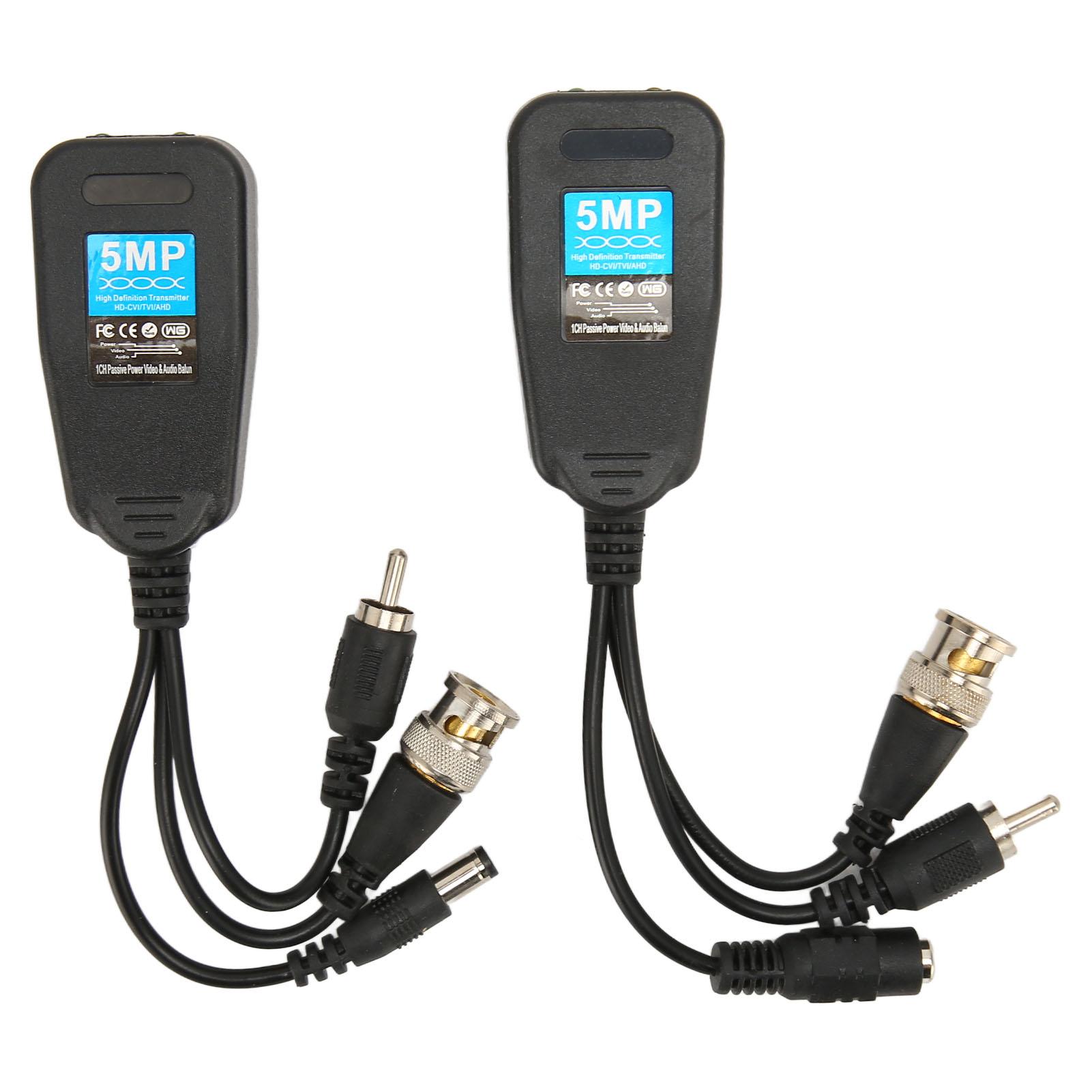 4K CVI TVI AHD Video Balun BNC Пасивний відео Balun Трансивер Відео Baluns з роз ємом живлення
4K CVI TVI AHD Video Balun BNC Пасивний відео Balun Трансивер Відео Baluns з роз ємом живлення