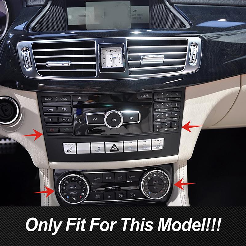 Center Control CD Panel Frame Cover Decorative Trim For Mercedes Benz CLS W218 2012-2013 Stainless steel Car Accessories Sticker
Center Control CD Panel Frame Cover Decorative Trim For Mercedes Benz CLS W218 2012-2013 Stainless steel Car Accessories Sticker