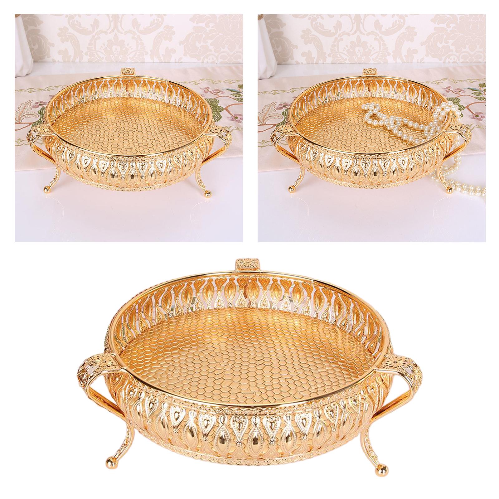 Golden Metal Fruit Bowl & Snack Tray, Elegant Decorative Storage Container for Candy, Nuts, Party Serving, Home Kitchen Decor
Golden Metal Fruit Bowl & Snack Tray, Elegant Decorative Storage Container for Candy, Nuts, Party Serving, Home Kitchen Decor