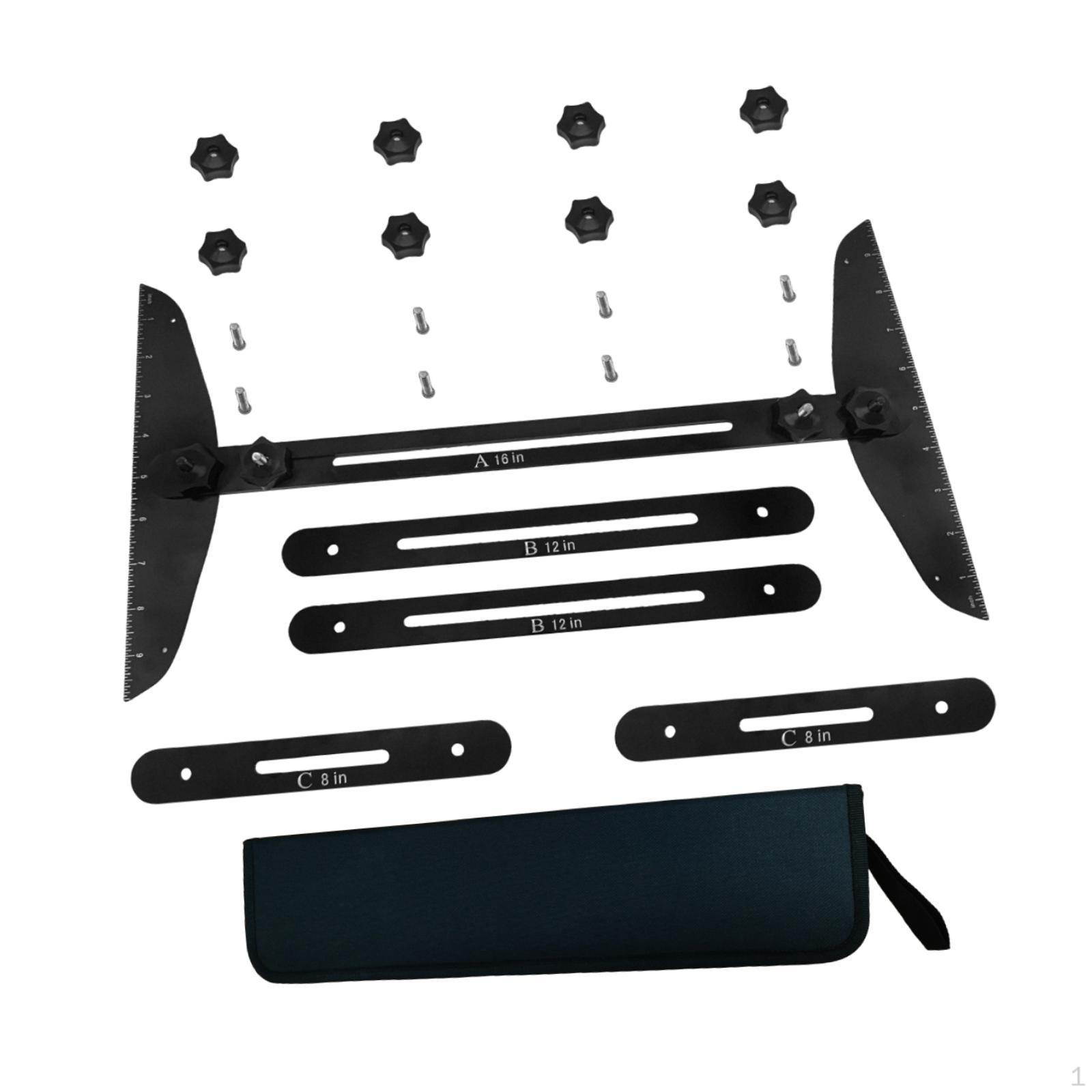 Премиальный измерительный инструмент для лестницы, приспособление для подступенков, перегородок, полов, полок чёрный
Премиальный измерительный инструмент для лестницы, приспособление для подступенков, перегородок, полов, полок чёрный