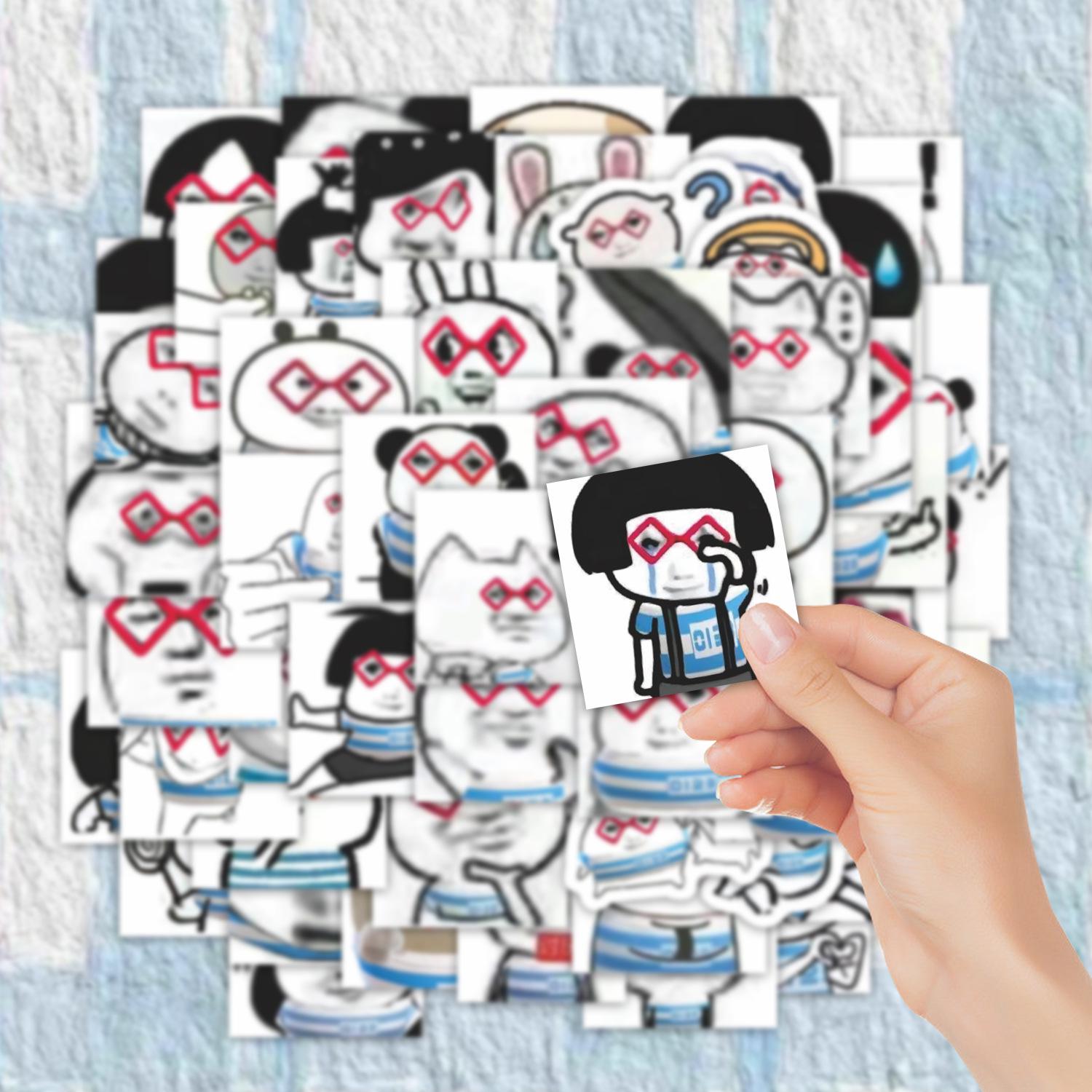 64 Emoji Stickers: Funny Meme DIY Phone Decorations серый
64 Emoji Stickers: Funny Meme DIY Phone Decorations серый