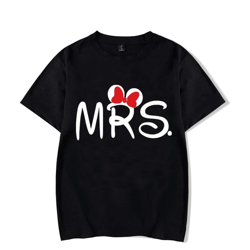 Mouse Cartoon MR MRS Print Couple TShirt Summer Short Sleeve Tee Shirt Letter Print T Fashion Casual Loose Lovers T Shirt Unisex M
Mouse Cartoon MR MRS Print Couple TShirt Summer Short Sleeve Tee Shirt Letter Print T Fashion Casual Loose Lovers T Shirt Unisex M