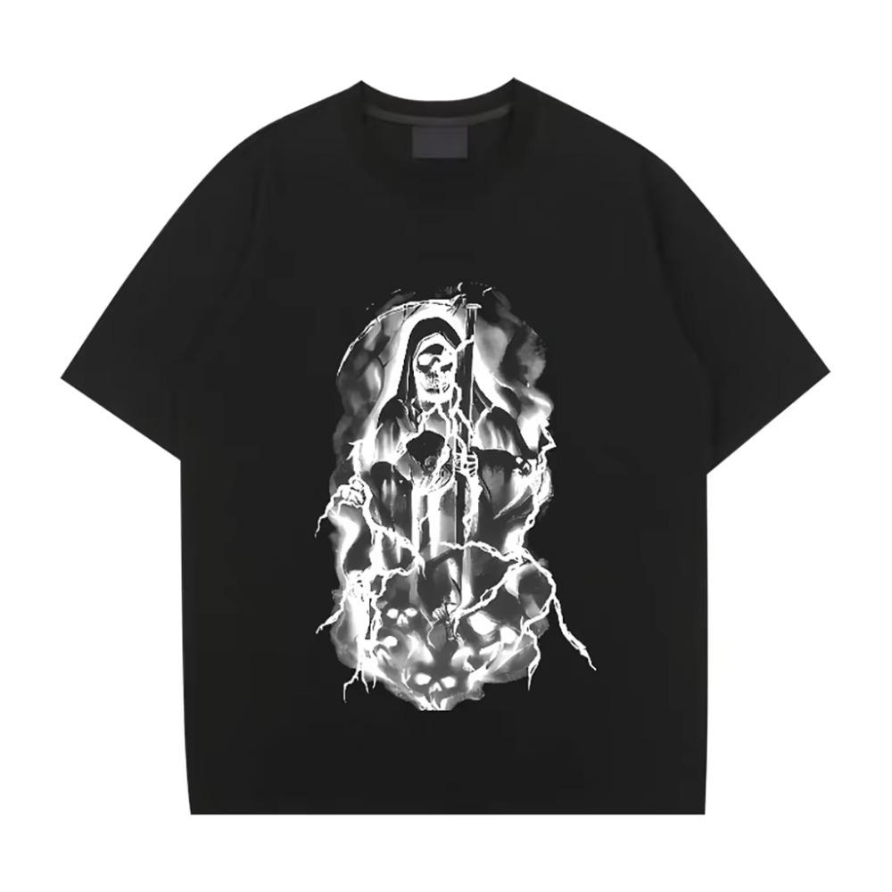 Футболка мужская хип-хоп Grim Reaper уличная с коротким рукавом черная футболка Высококачественная свободная дышащая футболка с коротким рукавом Новые модные топы XXXXXL чёрный
Футболка мужская хип-хоп Grim Reaper уличная с коротким рукавом черная футболка Высококачественная свободная дышащая футболка с коротким рукавом Новые модные топы XXXXXL чёрный