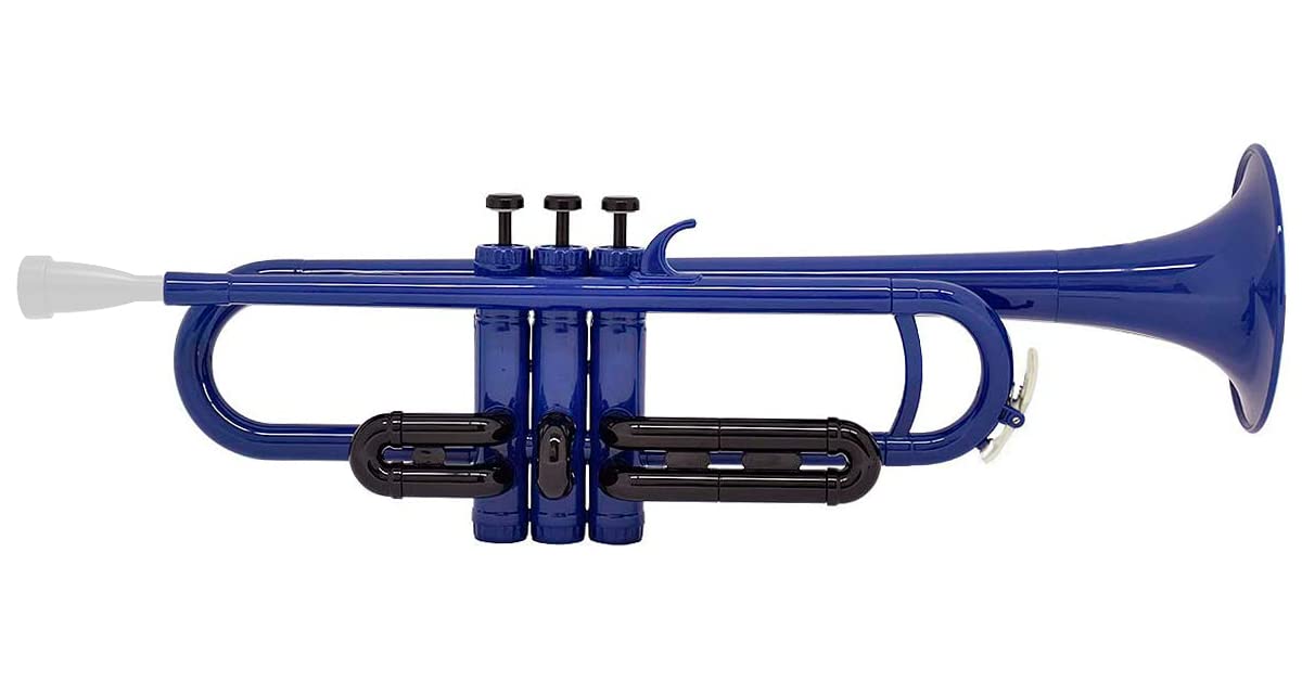 ZO Plastic Trumpet TP-10BK, Dark Blue with Black Trim
ZO Plastic Trumpet TP-10BK, Dark Blue with Black Trim