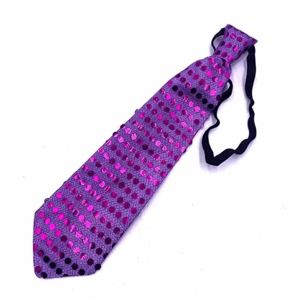 Dot Print LED Luminous Tie Battery Powered Colorful Sequins Glowing Tie Lightweight Unique Men Women Necktie Party Accessories фиолетовый
Dot Print LED Luminous Tie Battery Powered Colorful Sequins Glowing Tie Lightweight Unique Men Women Necktie Party Accessories фиолетовый