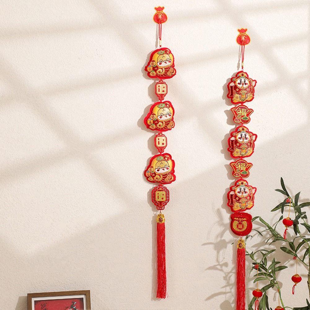 Chinese Style New Year Hanging Pendant Zodiac Snake Wall Hanging Fu Pendant Chinese New Year Style 2
Chinese Style New Year Hanging Pendant Zodiac Snake Wall Hanging Fu Pendant Chinese New Year Style 2