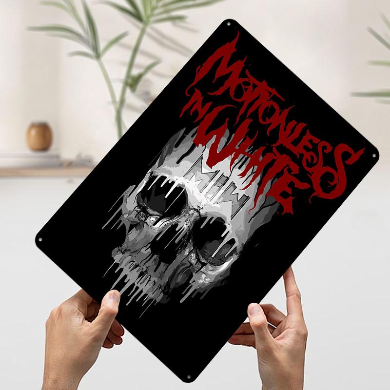 Motionless In White Skull Poster Customized Wall Art Vintage Metal Signs Retro Tin Plaque for Man Cave Wand Deko Room Decor Men 7.9x11.8In(20x30cm)
Motionless In White Skull Poster Customized Wall Art Vintage Metal Signs Retro Tin Plaque for Man Cave Wand Deko Room Decor Men 7.9x11.8In(20x30cm)