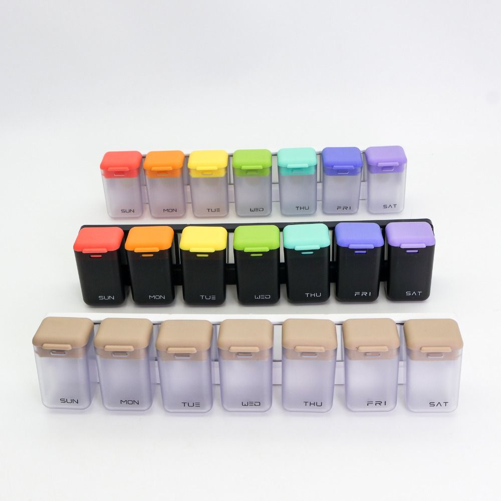 Dustproof 7-Day Pill Organizer Magnetic Medicine Storage Box Drug Container Daily Pill Box Outdoor Transparent&Grey
Dustproof 7-Day Pill Organizer Magnetic Medicine Storage Box Drug Container Daily Pill Box Outdoor Transparent&Grey