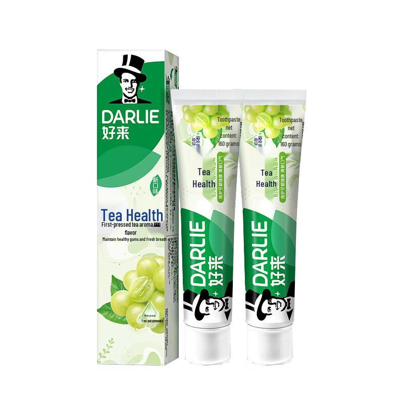 Darlie Tea Care Green Grape Fluoride Toothpaste
Darlie Tea Care Green Grape Fluoride Toothpaste