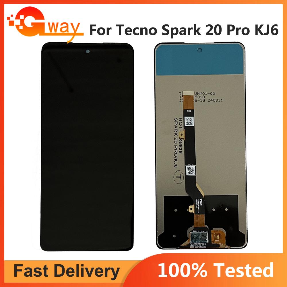 Полный модуль LCD экрана и сенсорного стекла для Tecno Spark 20 Pro KJ6
Полный модуль LCD экрана и сенсорного стекла для Tecno Spark 20 Pro KJ6
