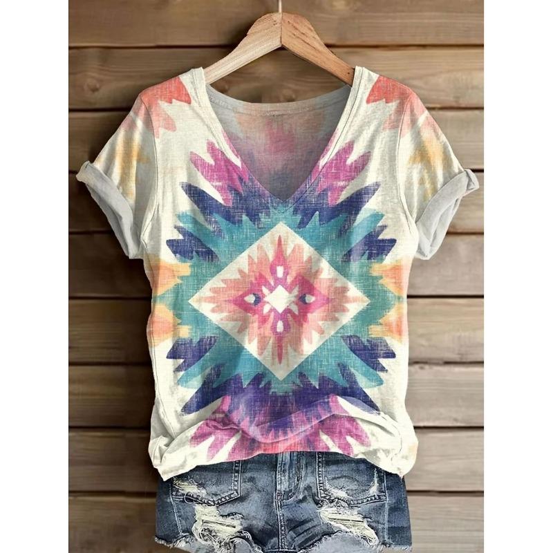 Women s Vintage Stylish Casual V Neck Short Sleeve T-Shirt Floral Plants Graphic Print Regular Tops Daily Wear for Summer S
Women s Vintage Stylish Casual V Neck Short Sleeve T-Shirt Floral Plants Graphic Print Regular Tops Daily Wear for Summer S