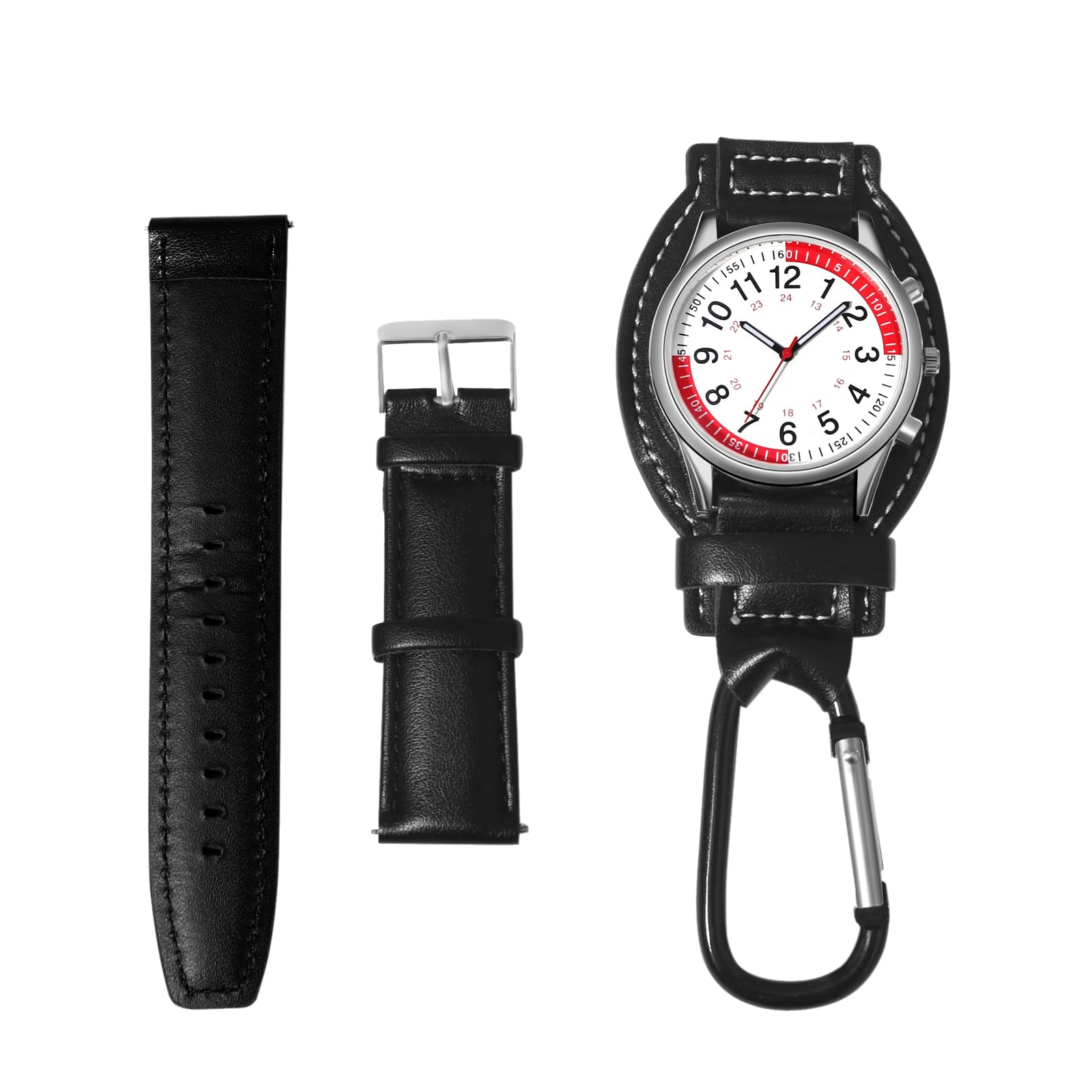 Carabiner Genuine Leather Clip Pendant Key Watch on the Outdoors Present Watch, Men s Watch, Dual-use, Waterproof Strap, Watch, Analog, Watch, Chain,
Carabiner Genuine Leather Clip Pendant Key Watch on the Outdoors Present Watch, Men s Watch, Dual-use, Waterproof Strap, Watch, Analog, Watch, Chain,