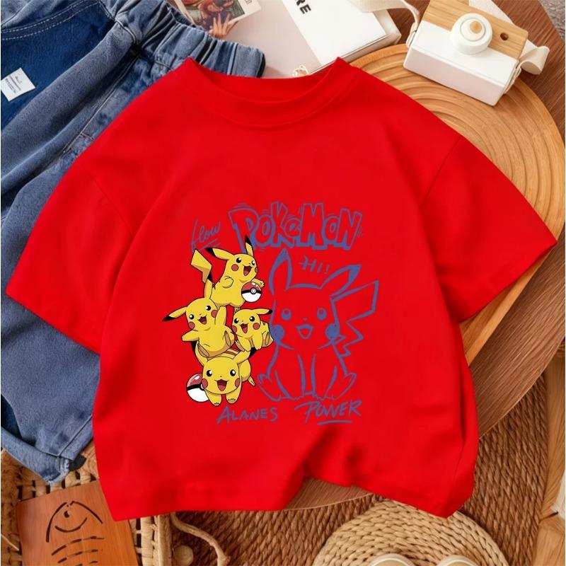 Fashion Children T Shirt Pikachu Cute Kawaii Design Boys Girls Summer Street Style Crew Neck Outfit 3-14 Years 130
Fashion Children T Shirt Pikachu Cute Kawaii Design Boys Girls Summer Street Style Crew Neck Outfit 3-14 Years 130