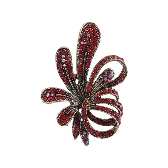 Цветочная брошь, булавка, блестящая булавка со стразами, брошь из антикоррозийного сплава для женщин, ювелирные изделия для вечеринок и встреч красный
Цветочная брошь, булавка, блестящая булавка со стразами, брошь из антикоррозийного сплава для женщин, ювелирные изделия для вечеринок и встреч красный
