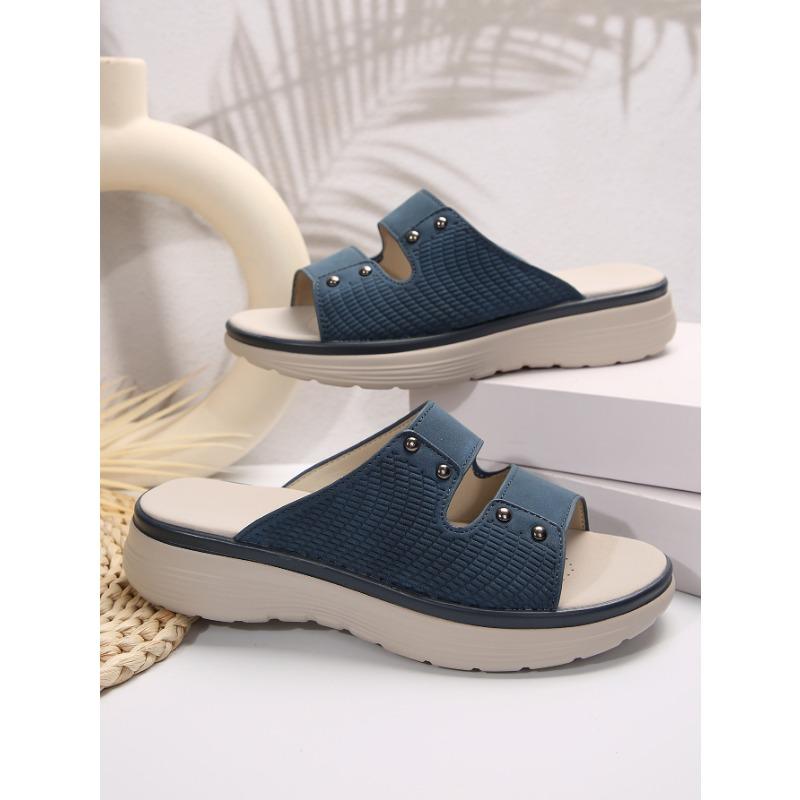 New fashionable outer wear flat-bottomed beach women s slippers outer wear thick-bottomed slope heel wear-resistant cool slippers women s summer 36 синий
New fashionable outer wear flat-bottomed beach women s slippers outer wear thick-bottomed slope heel wear-resistant cool slippers women s summer 36 синий