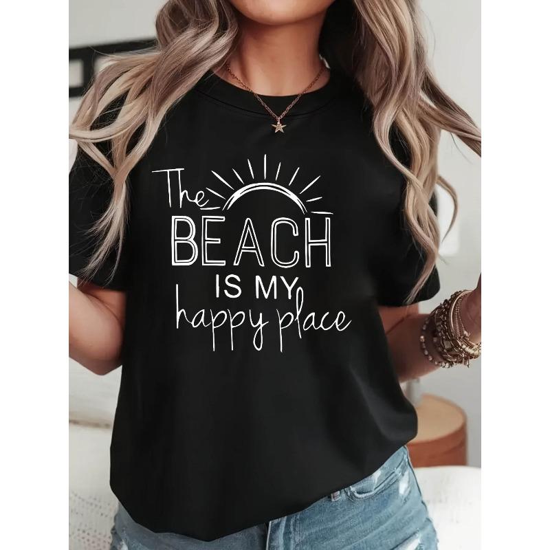 Conveying A Relaxed and Atmosphere of A Beach Vacation, The Design Features THE BEACH IS MY Happy Place . S чёрный
Conveying A Relaxed and Atmosphere of A Beach Vacation, The Design Features THE BEACH IS MY Happy Place . S чёрный