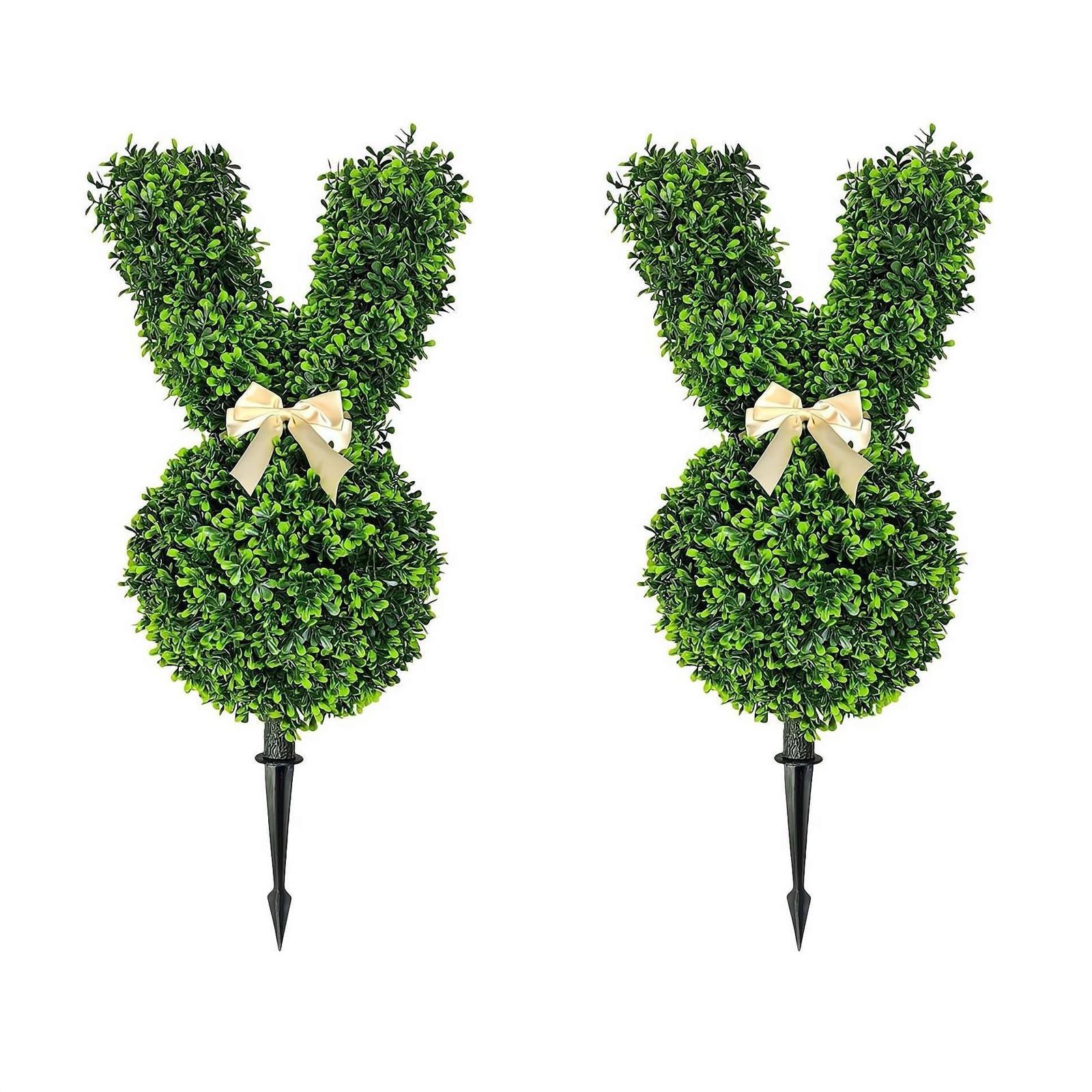 2pcRabbit- Shape Plants. Artificial Green Plants. Suitable For Easter Porch Decoration Outdoor Indoor One Size зелений
2pcRabbit- Shape Plants. Artificial Green Plants. Suitable For Easter Porch Decoration Outdoor Indoor One Size зелений