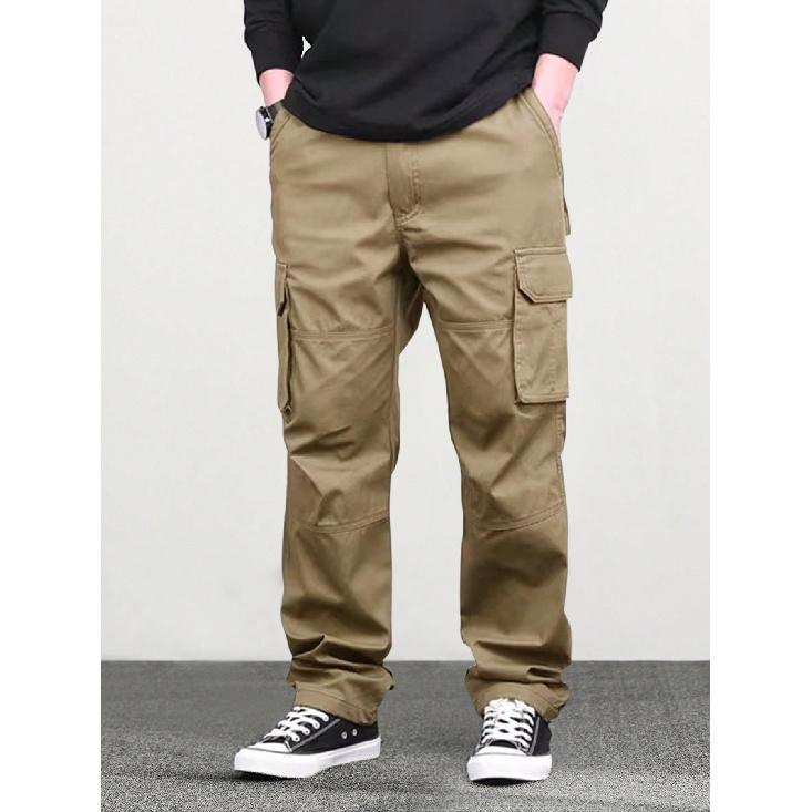 Men s casual pants, workwear pants, spring and autumn American style trendy loose high street straight long pants S хаки
Men s casual pants, workwear pants, spring and autumn American style trendy loose high street straight long pants S хаки