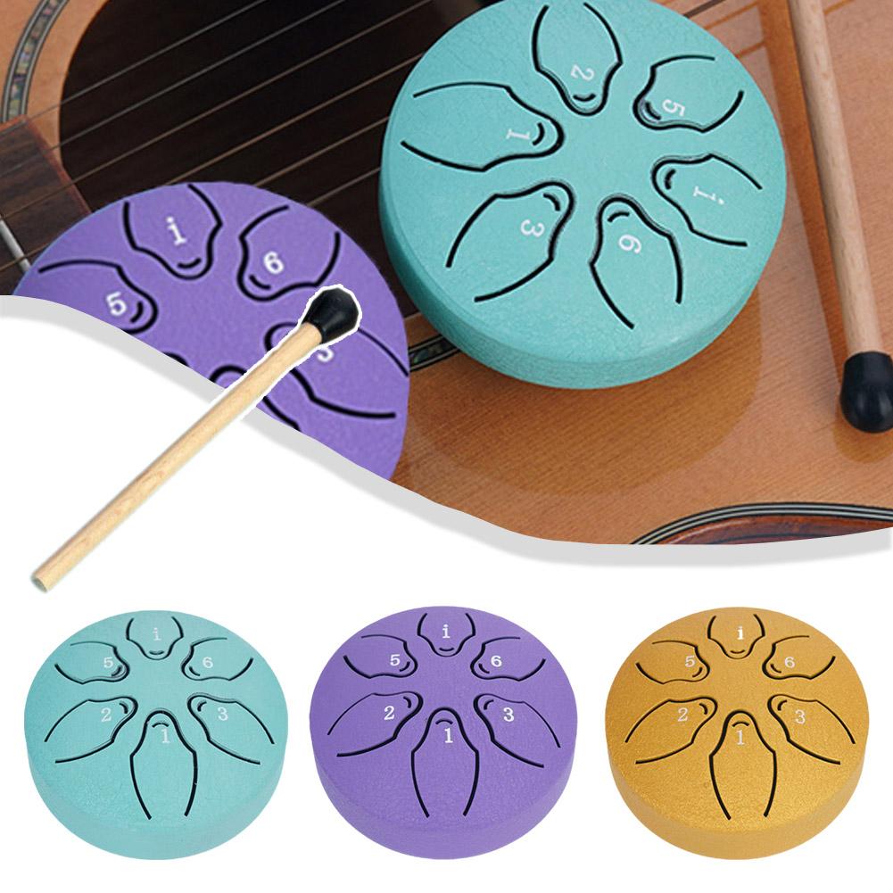 3-дюймовый 6-тоновый стальной язычковый барабан Mini Ethereal Drum Drum Percussion Meditation Yoga Instruments R0F5
3-дюймовый 6-тоновый стальной язычковый барабан Mini Ethereal Drum Drum Percussion Meditation Yoga Instruments R0F5