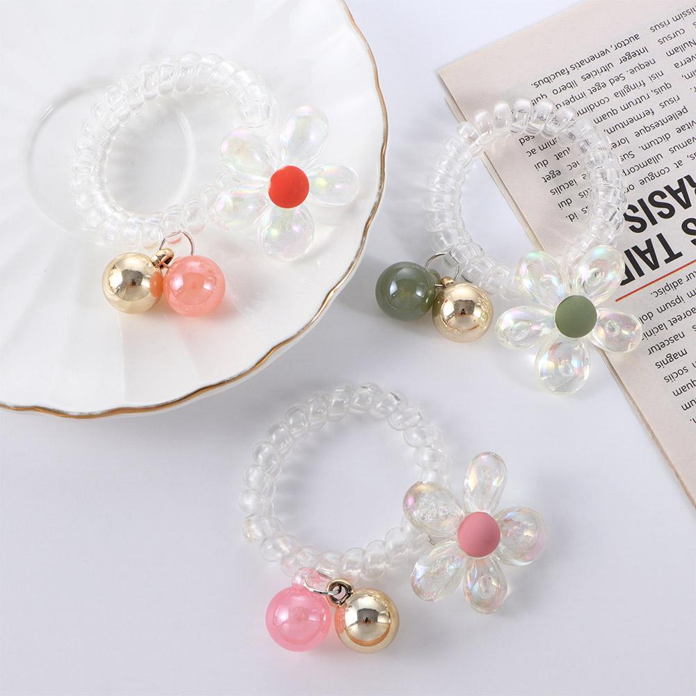 Crystal Flower Temperament Minimalism Hair Rope Scrunchies Elastic Hair Band Cord Spiral Hair Ties
Crystal Flower Temperament Minimalism Hair Rope Scrunchies Elastic Hair Band Cord Spiral Hair Ties