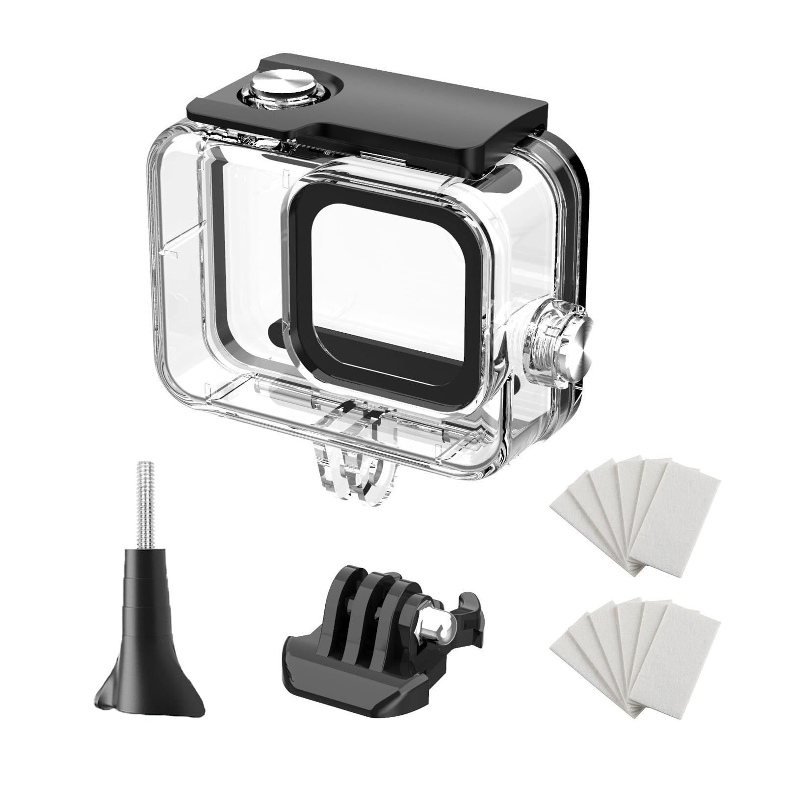 JINGCHEN Housing Case for GoPro Hero 9 Waterproof Case Protective Case for 60m Depth Diving Dustproof Waterproof Housing Protective Housing Underwater
JINGCHEN Housing Case for GoPro Hero 9 Waterproof Case Protective Case for 60m Depth Diving Dustproof Waterproof Housing Protective Housing Underwater